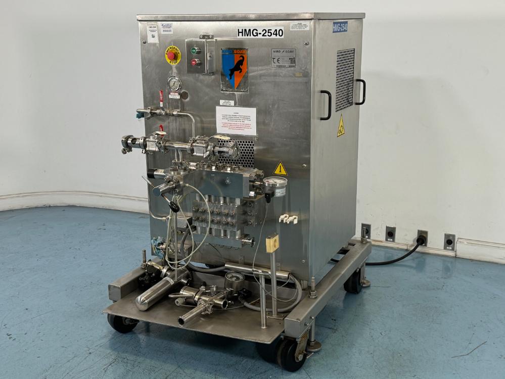 Niro Soavi NS3011-H High-Pressure Laboratory Homogenizer