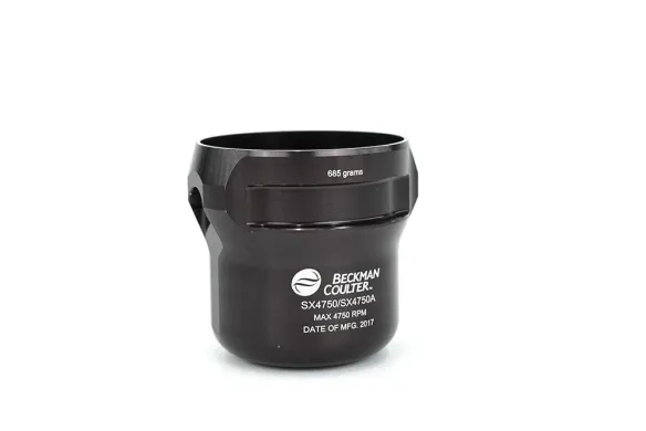 Beckman Coulter SX4750 / SX4750A Centrifuge Rotor Bucket, 685 g