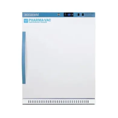 Accucold AFZ5PVBIADA 4 Cu.Ft. ADA-Height Vaccine Freezer with Digital Temperature Control