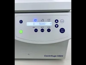 Eppendorf 5804 Benchtop Centrifuge with A-4-44 Swing Bucket Rotor, 5,000 rpm, 6 of 14