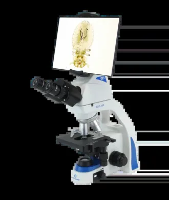 EXC-100-WB Binocular Microscope with Screen and WiFi