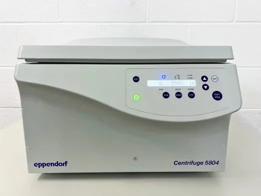 Eppendorf 5804 Benchtop Centrifuge with A-4-44 Swing Bucket Rotor, 5,000 rpm