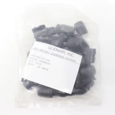 Glenair M85049/93-08 Shield Support Ring for 25 Pair Pack Connectors