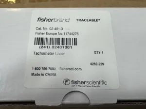 Fisherbrand Traceable Laser Tachometer - Handheld Optical Speed Measurement Device, 3 of 4