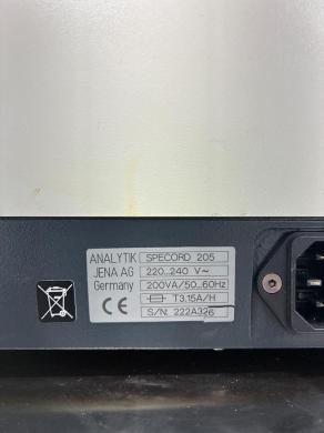Analytik Jena Specord 205 UV-Vis Spectrophotometer for Precise Spectral Analysis-cover