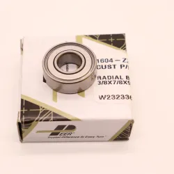Peer 1604-ZZ Radial Double Shielded Ball Bearings 3/8" Bore (Lot of 32), 2 of 4