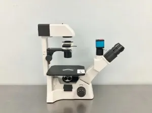 VWR VistaVision Inverted Trinocular Phase Contrast Microscope with Integrated Digital Imaging, 2 of 14