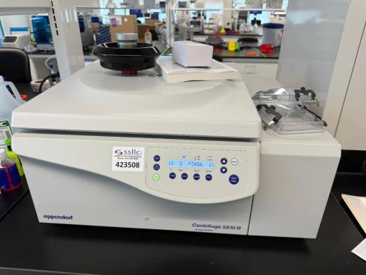 Eppendorf 5810R Refrigerated Benchtop Centrifuge with Swing-Bucket Rotor-cover