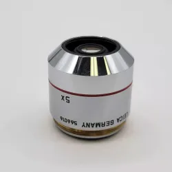 Leica N Plan 5x BD Microscope Objective, Model 566016, 2 of 4