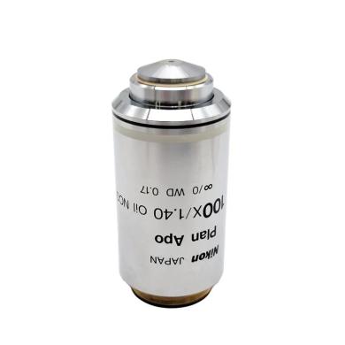 Nikon CFI Plan Apo 100x Oil Immersion Microscope Objective MRD04901-cover