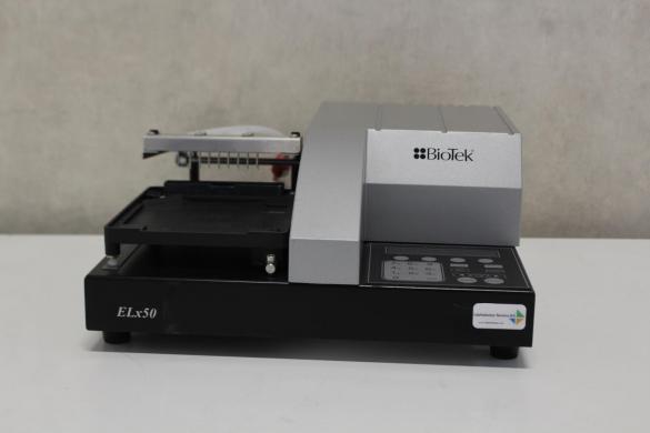 BioTek ELx50 Automated 96-Well Microplate Washer with 8-Channel Dispense/Aspiration-cover