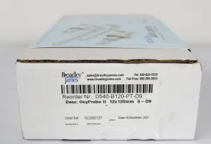 Broadley James D540-B120-PT-D9 OxyProbe II 12mm Dissolved Oxygen Probe Turn-Key System, 5 of 5