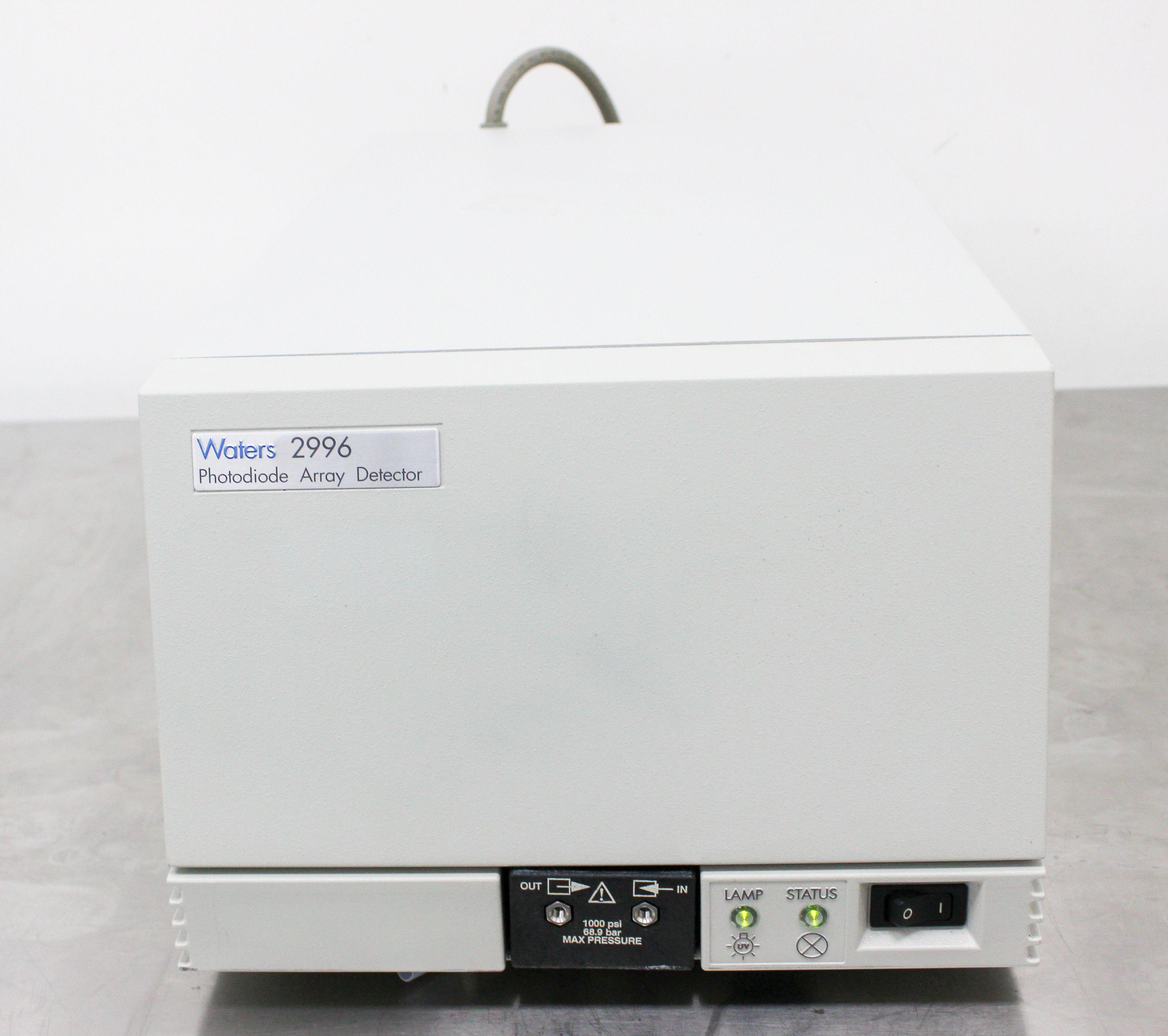 Waters 2996 Photodiode Array Detector with 4-40°C Operating Range
