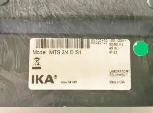 IKA MTS 2/4 Digital Microplate Shaker with 1100 RPM Orbital Mixing and 3mm Orbit, 11 of 12