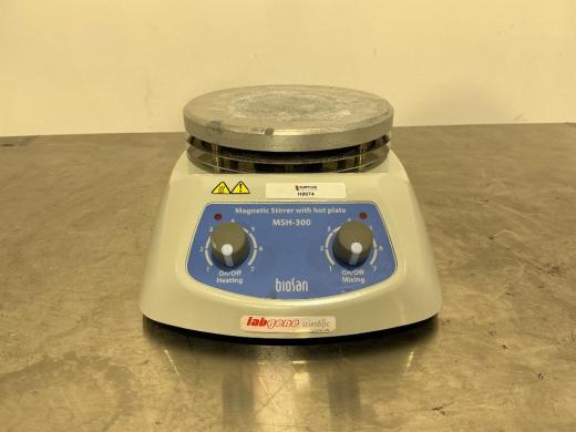Labgene Scientific MSH-300 Magnetic Stirrer Hot Plate for Laboratory Use-cover