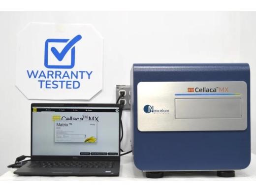 Nexcelom Revvity Cellaca MX FL5 High-Throughput Fluorescence Cell Counter Cytometer-cover