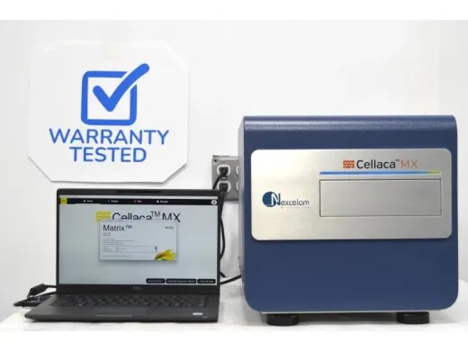 Nexcelom Revvity Cellaca MX FL5 High-Throughput Fluorescence Cell Counter Cytometer