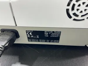 Mettler Toledo HR83 Halogen Moisture Analyzer for Rapid Moisture Content Determination, 4 of 4