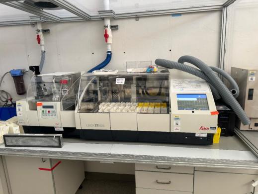Leica ST5020 Slide Stainer with CV5030 Automated Coverslipper for Efficient Histology Slide Preparation-cover