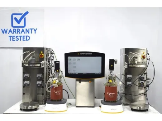 Sartorius Biostat B-DCU 2-Fold Parallel Cell Culture Bioreactor System with Integrated Control Tower