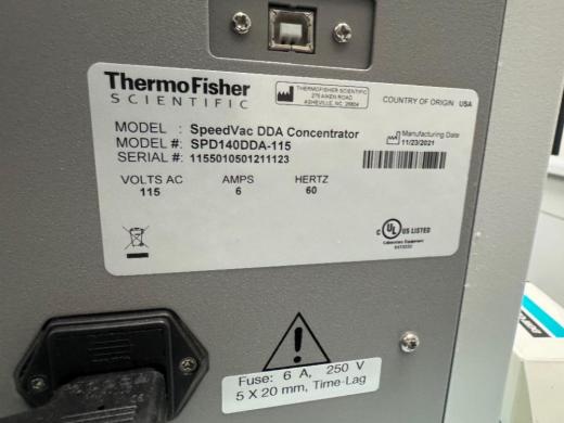 Thermo Savant SpeedVac SPD140DDA Vacuum Concentrator-cover