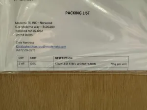 Unused Kinetic ID Mobile Stainless Steel HMI Workstations - Quantity 2, 7 of 7