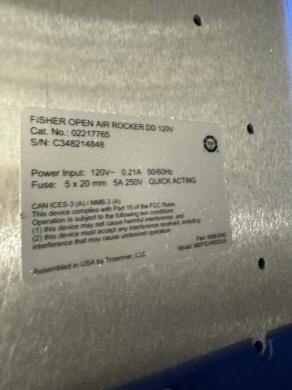 Fisherbrand Open Air Rocker Laboratory Shaker with Mesh Platform-cover