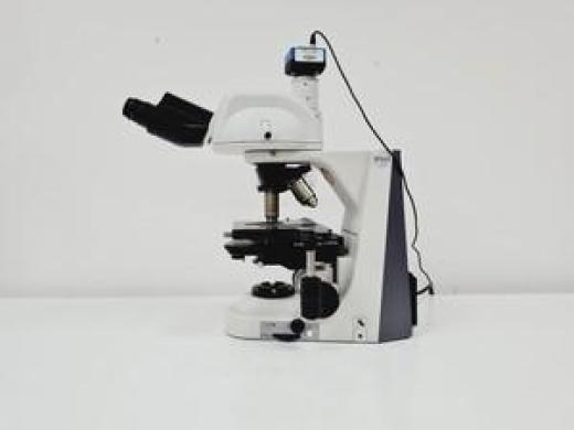 Nikon Eclipse 50i Microscope w/ 3 Objectives & Mikrotron EoSens MC1362-cover