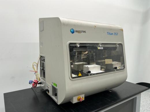 Aapptec Titan 357 Automated Peptide Synthesizer System with Workstation-cover