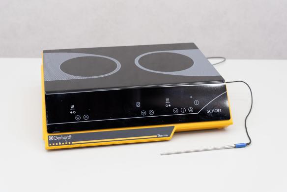 Gerhardt – Schott HCR2 Thermo Dual-Zone Heating Plate and Stirrer-cover