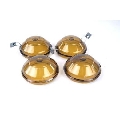 Beckman Coulter SX-4750 Round Bucket Lids Deckel Set of 4 without Latch-cover