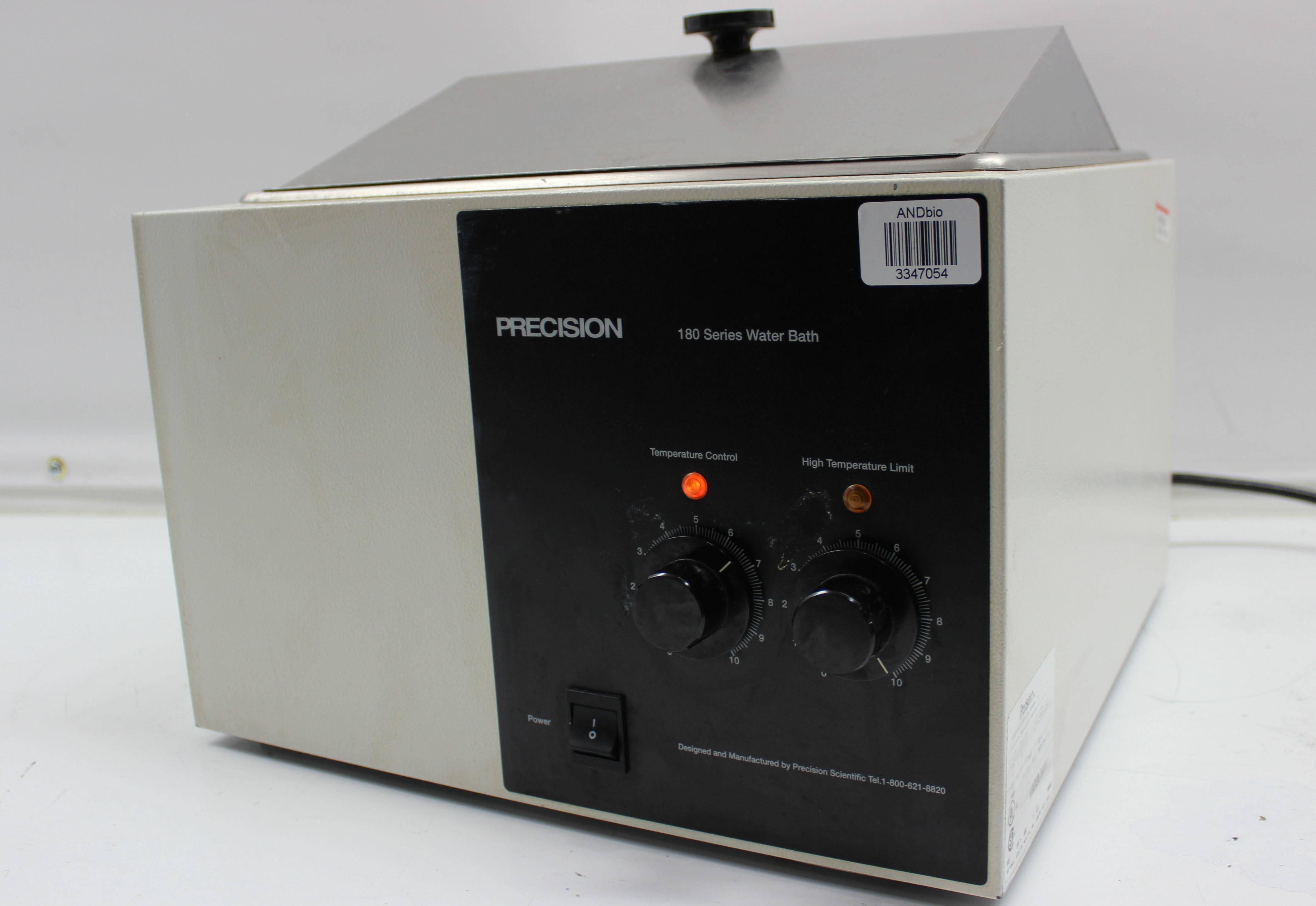 Precision 180 Series Laboratory Water Bath 120V 50/60Hz, 18 lb, Very Good Condition