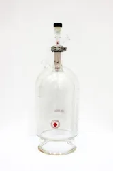 Ace Glass Jacketed Process Reaction Vessel 10L Laboratory Glass Reactor Vessel, 3 of 7