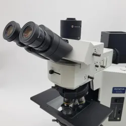 Olympus BX51 Metallurgical Brightfield/Darkfield Microscope with Trinocular Head, 5 of 7