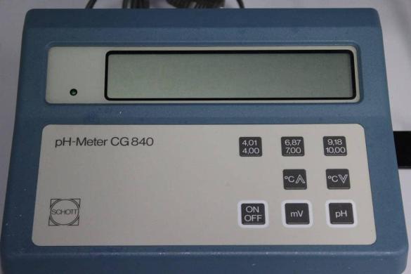Schott CG 840 pH Meter-cover