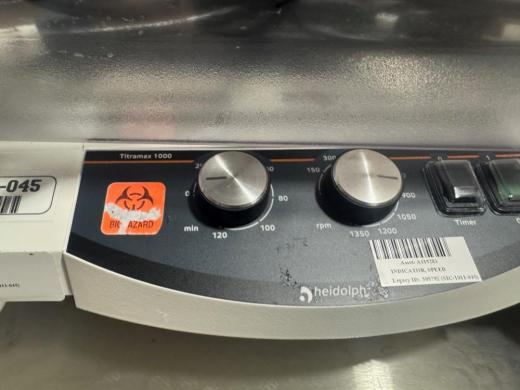 Heidolph Titramax 1000 Microplate Shaker-cover