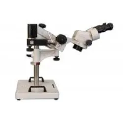 Meiji EMZ-5 Binocular Zoom Stereo Microscope with SAS-3 Articulating Boom Stand, 3 of 6