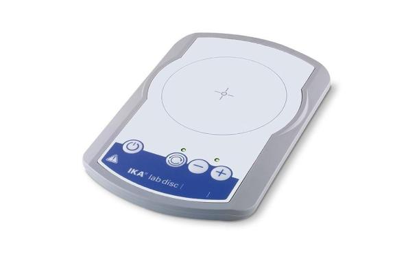 IKA lab disc white-cover