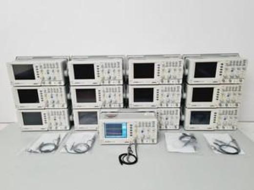 13 x GW INSTEK GDS-1022 Digital Storage Oscilloscope with Probes Job-Lot Lab Lab-cover