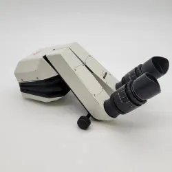 Leica Stereo Microscope Ultra Low Ergonomic Binocular Head with 8.33x/22 Eyepieces, 3 of 8