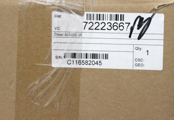 Mettler-Toledo ACM200 AC Power Supply Unit, 120V 50/60Hz, Turnkey Refurbished System-cover