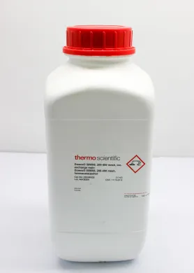 Thermo Scientific Dowex 50WX8 Hydrogen Form Cation Exchange Resin 200-400 Mesh, 2.5 KG