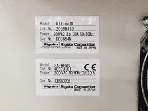 Rigaku Ultima III X-ray Diffractometer with SA-HEM3 Station, 106 of 184