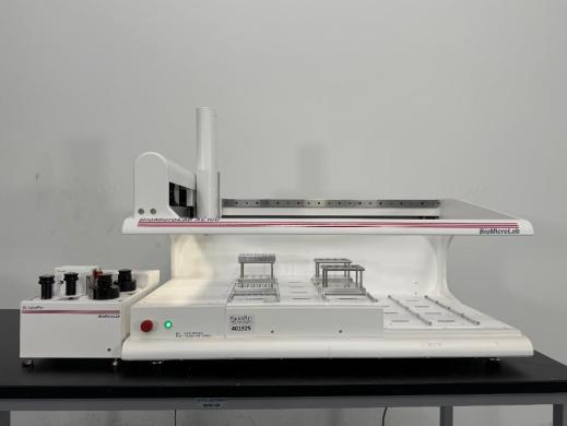 BioMicroLab XL 100 Automated Tube Handler with Integrated LabelPro Barcode Printer-cover