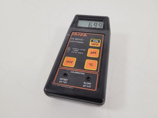 4 x Hanna HI 83141 PH Meters Lab-cover