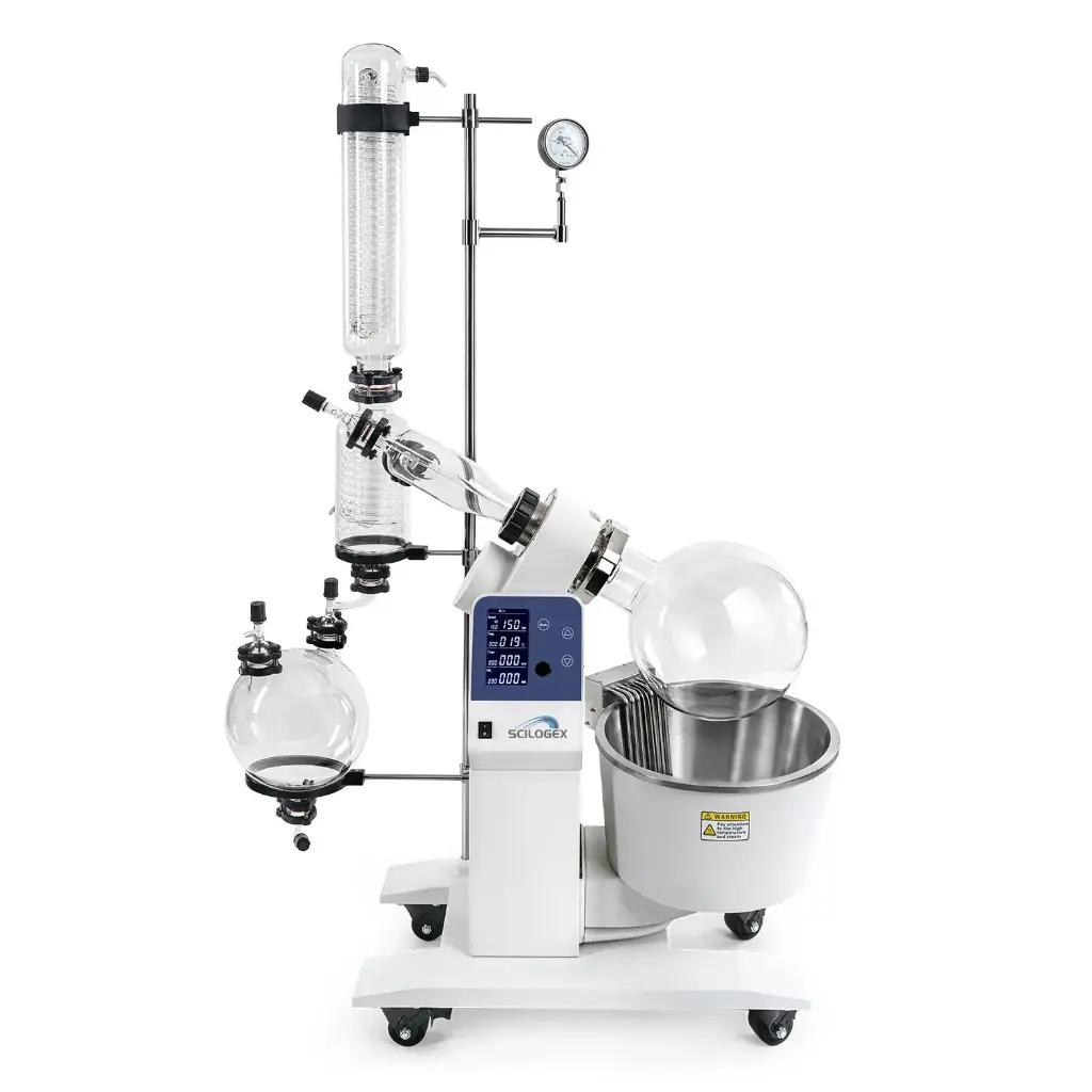 SCILOGEX SCI20L-Pro 20L Rotary Evaporator with Motorized Lift & Vertical Coiled Condenser