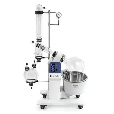 SCILOGEX SCI20L-Pro 20L Rotary Evaporator with Motorized Lift & Vertical Coiled Condenser