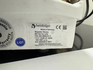 Heidolph MR Hei-Tec Magnetic Hotplate Stirrer with Integrated Temperature Control, 2 of 3
