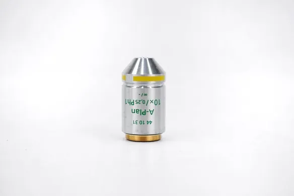 Zeiss A-Plan 10x/0.25 Ph1 Phase Contrast Microscope Objective 441031