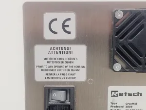 Retsch CryoMill Cryogenic Grinder with Air Liquide TR11 Dewar for Laboratory Use, 25 of 29